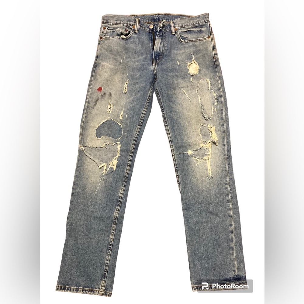 Abercrombie & Fitch Mens Vintage Destroyed Jeans sz 33/34